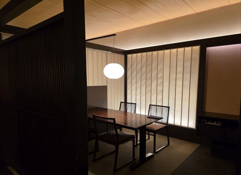 半個室の食事処